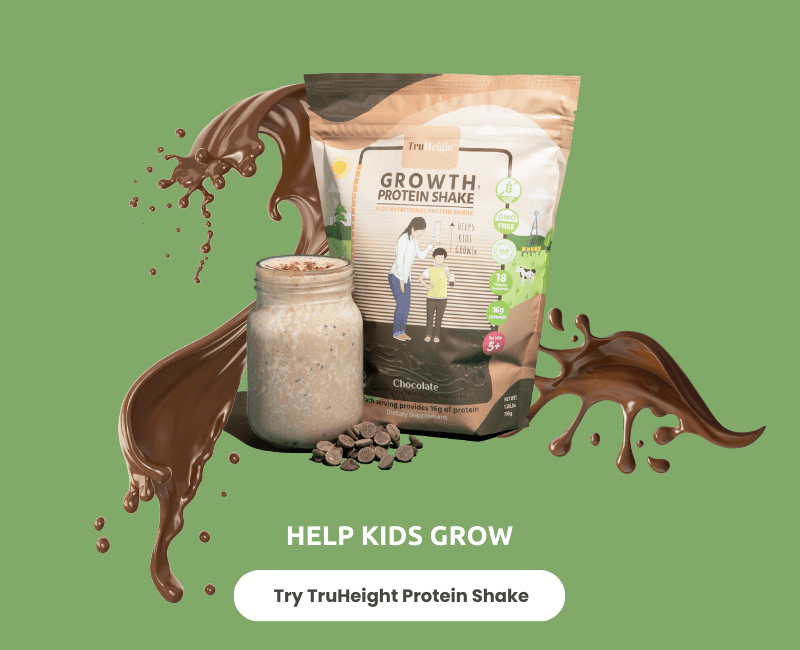TruHeight Growth Protein Shake Ages 5+ (Vanilla) - Pediatric Recommended -  Clinically Proven Nutrients, Vitamins, & Minerals for Kids, Teens & Young