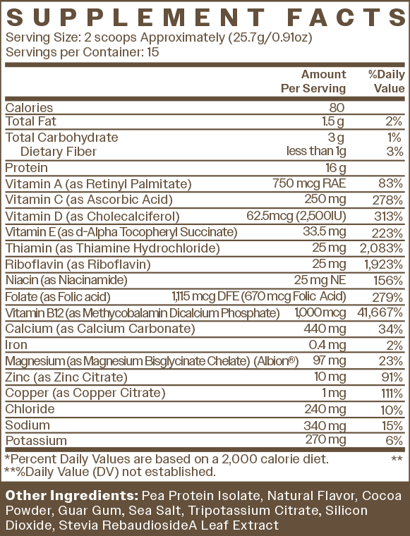 Chocolate Plant-Based Protein