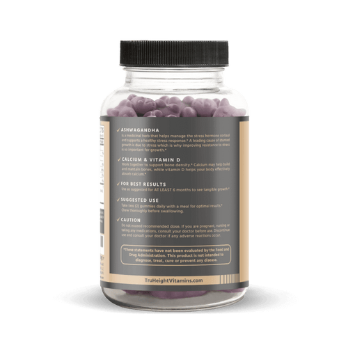 Bone Growth Supplements | Supports Natural Height Growth – TruHeight