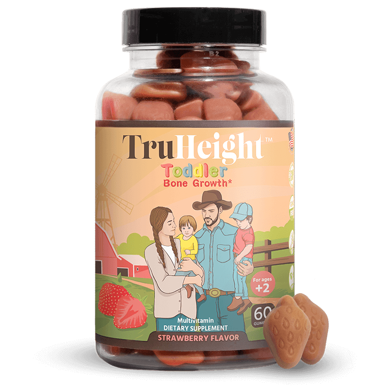 TruHeight® Toddler Bone Growth Gummy | 6 Packs