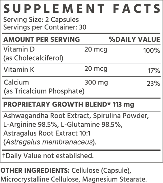 GROWTH CAPSULES