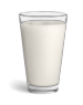 Glass of milk